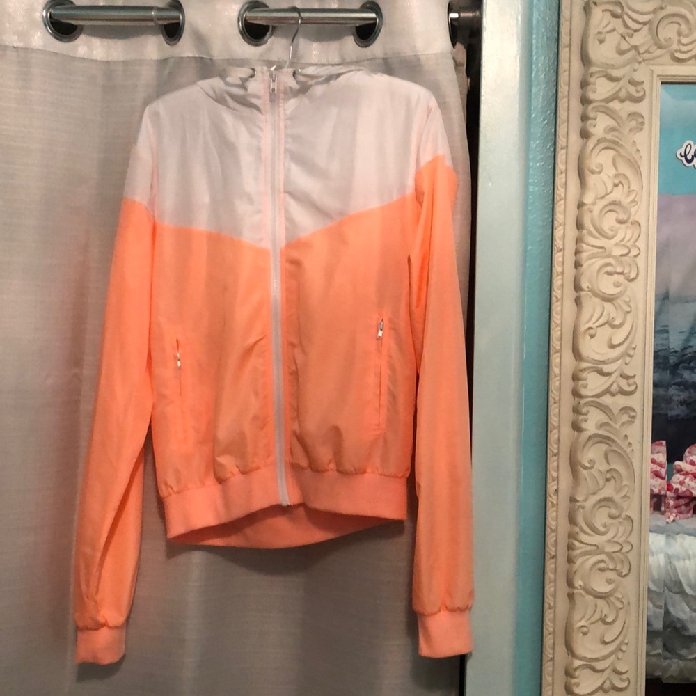 Wind breaker/exercise jacket.